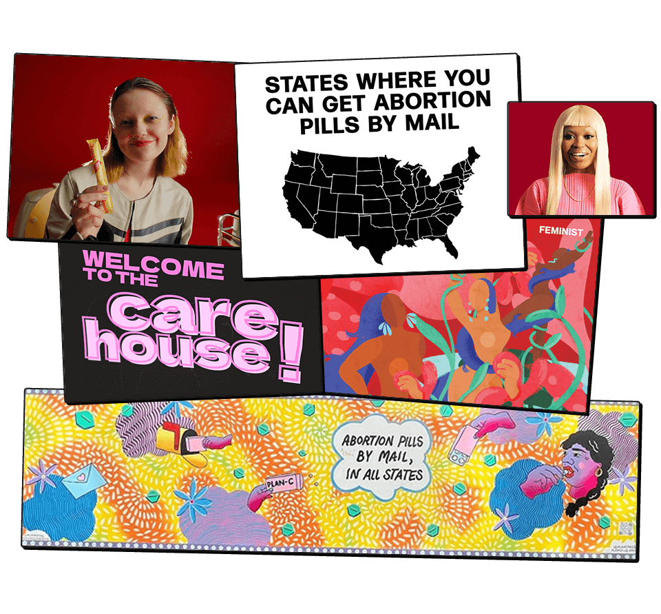 Collage of partnership images